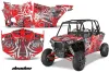 Polaris RZR 1000 XP 4 Door Graphic Kit - 2013-2018 Deaden Red