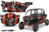 Polaris RZR 1000 XP 4 Door Graphic Kit - 2013-2018 Mad Hatter Red