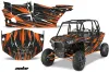 Polaris RZR 1000 XP 4 Door Graphic Kit - 2013-2018 Nuke Orange