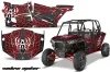 Polaris RZR 1000 XP 4 Door Graphic Kit - 2013-2018 Widow Maker Red