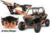 Polaris RZR 1000 XP 2 Door Graphic Kit - 2013-2018 Tribal Flame Black