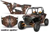 Polaris RZR 1000 XP 2 Door Graphic Kit - 2013-2018 Widow Maker Orange