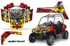 Polaris RZR 170 Graphic Kit - All Years Motorhead Red