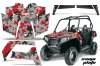 Polaris RZR 570 Graphic Kit - All Years Camoplate Red