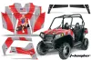 Polaris RZR 570 Graphic Kit - All Years T Bomber Red