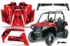 Polaris RZR 570 Graphic Kit - All Years Tribe Red