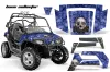 Polaris RZR 800 / 800S Graphic Kit - 2006-2010 Bone Collector Blue