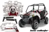 Polaris RZR 800 / 800S Graphic Kit - 2011-2014 Bone Collector White