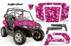 Polaris RZR 800 / 800S Graphic Kit - 2006-2010 Butterflies Pink