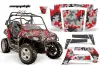 Polaris RZR 800 / 800S Graphic Kit - 2006-2010 Camoplate Red