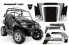 Polaris RZR 800 / 800S Graphic Kit - 2006-2010 Diamond Race Black