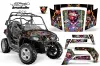 Polaris RZR 800 / 800S Graphic Kit - 2006-2010 Ed Hardy - Love Kills Black