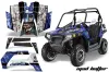 Polaris RZR 800 / 800S Graphic Kit - 2011-2014 Mad Hatter Blue
