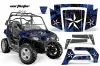 Polaris RZR 800 / 800S Graphic Kit - 2006-2010 Northstar Blue