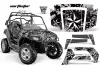 Polaris RZR 800 / 800S Graphic Kit - 2006-2010 Northstar Silver