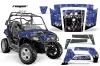 Polaris RZR 800 / 800S Graphic Kit - 2006-2010 Reaper Blue