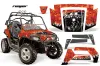 Polaris RZR 800 / 800S Graphic Kit - 2006-2010 Reaper Orange