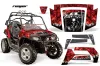 Polaris RZR 800 / 800S Graphic Kit - 2006-2010 Reaper Red