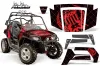 Polaris RZR 800 / 800S Graphic Kit - 2006-2010 Reloaded Red