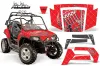 Polaris RZR 800 / 800S Graphic Kit - 2006-2010 Reloaded Red