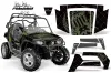 Polaris RZR 800 / 800S Graphic Kit - 2006-2010 Silver Star - Reloaded Green