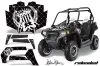 Polaris RZR 800 / 800S Graphic Kit - 2011-2014 Silver Star - Reloaded Black
