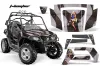 Polaris RZR 800 / 800S Graphic Kit - 2006-2010 T Bomber Black