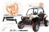 Polaris RZR 900 XP Custom Graphic Kit - 2011-2014