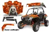 Polaris RZR 900 XP Graphic Kit - 2011-2014 Bone Collector Orange