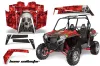 Polaris RZR 900 XP Graphic Kit - 2011-2014 Bone Collector Red