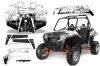 Polaris RZR 900 XP Graphic Kit - 2011-2014 Reaper White