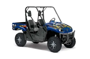 Yamaha Rhino 700 / 660 / 450 Graphic Kit - 2004-2013 Motorhead Blue