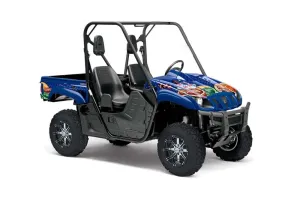 Yamaha Rhino 700 / 660 / 450 Graphic Kit - 2004-2013 Vegas Baller Blue
