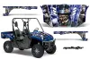 Yamaha Rhino 700 / 660 / 450 Graphic Kit - 2004-2013 Mad Hatter Blue