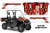 Yamaha Rhino 700 / 660 / 450 Graphic Kit - 2004-2013 Motorhead Mandy Red