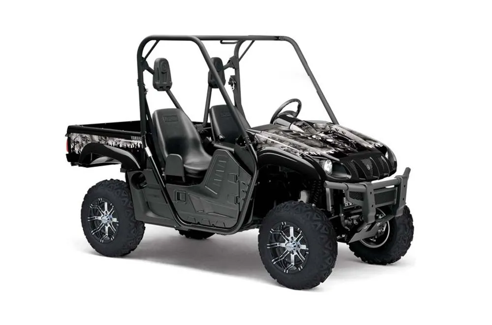 Yamaha Rhino 700 / 660 / 450 Graphic Kit - 2004-2013 Reaper Silver