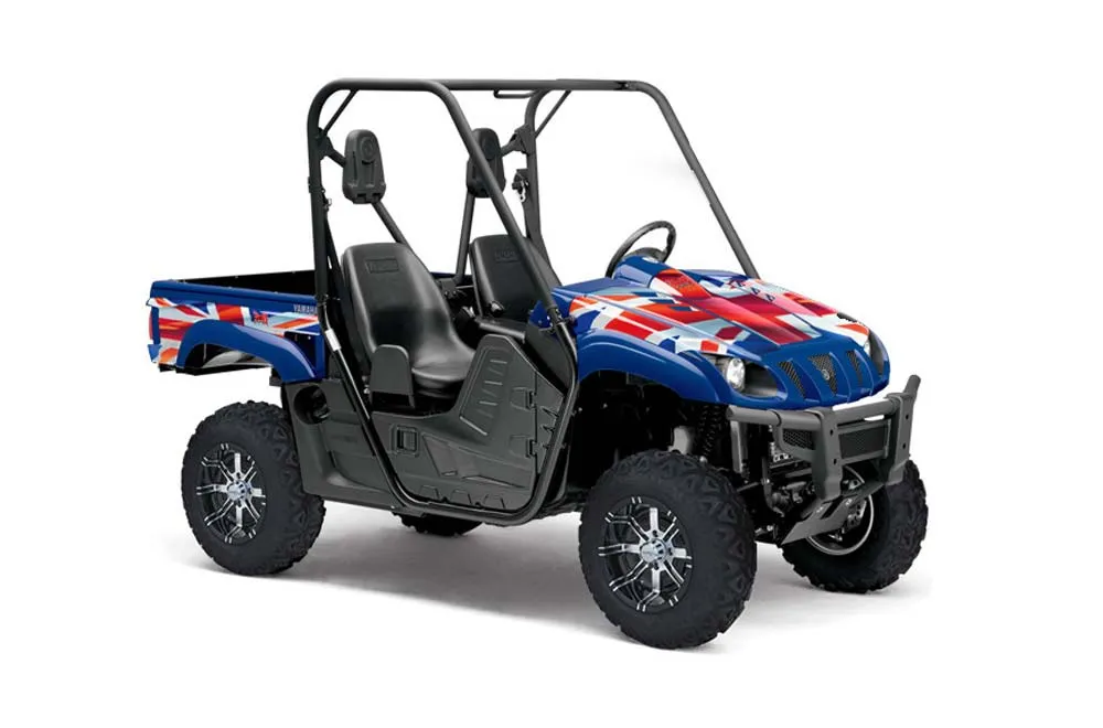 Yamaha Rhino 700 / 660 / 450 Graphic Kit - 2004-2013 Union Jack Blue