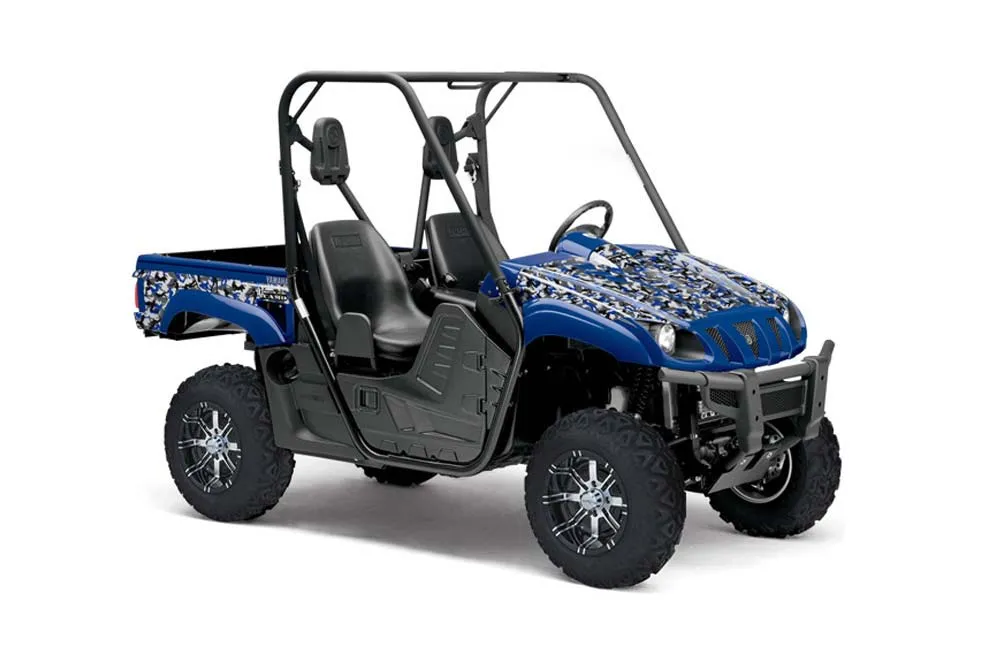 Yamaha Rhino 700 / 660 / 450 Graphic Kit - 2004-2013 Urban Camo Blue
