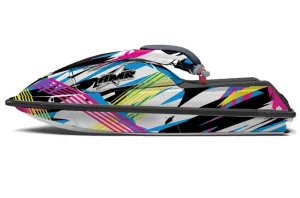 Kawasaki 750 SX / SXR Jet Ski Graphic Kit - 1992-1998 Flashback
