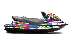 Kawasaki STX 15F Jet Ski Graphic Kit 2003-2019 Flashback