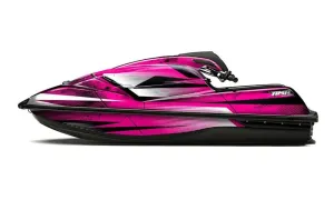 Kawasaki SX-R SXR JS1500 Jet Ski Graphic Kawi Kit 2017-2022 Empire Pink