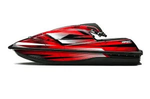 Kawasaki SX-R SXR JS1500 Jet Ski Graphic Kawi Kit 2017-2022 Empire Red