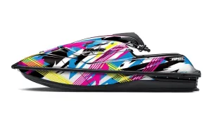 Kawasaki SX-R SXR JS1500 Jet Ski Graphic Kawi Kit 2017-2022 Flashback