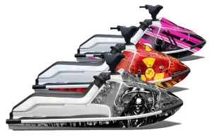 Kawasaki X2 650 Custom Custom Graphic Kit - 1986-1995
