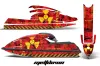 Kawasaki 750 SX / SXR Custom Custom Graphic Kit - 1992-1998