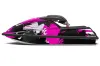Kawasaki 750 SX / SXR Jet Ski Graphic Kit - 1992-1998 Carbon X Pink