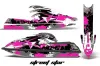 Kawasaki 750 SX / SXR Jet Ski Graphic Kit - 1992-1998 Street Star Pink