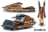 Kawasaki 800 SX / R Custom Custom Graphic Kit - 2003-2012