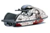 Kawasaki 800 SX / R Jet Ski Graphic Kit - 2003-2012 Bone Collector White