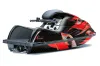 Kawasaki 800 SX / R Jet Ski Graphic Kit - 2003-2012 Tribal Flames Red